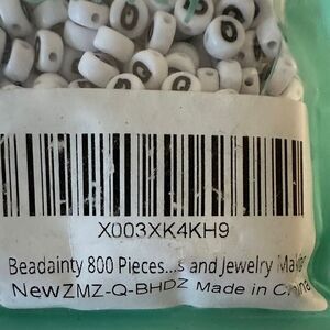 Beadainty Letter Q Beads DIY‎ Jewelry Making Kit Bracelet Craft Set 800 Pieces